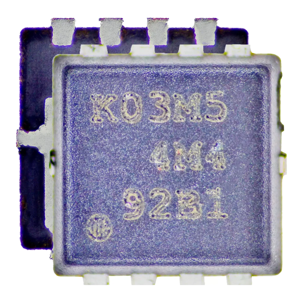 PPBUS MOSFET For MacBook Pro 13" / 15" A1278 / A1286 (2012) (High / Low: RJK03M5DNS: 30V / 25A / 6.3mohm: HWSON-8 Pin)