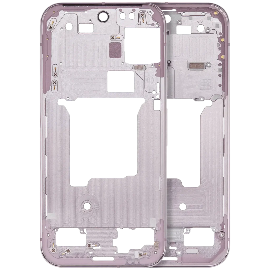 Mid-Frame Housing For Google Pixel 9 Pro (US Version) (Rose Quartz)