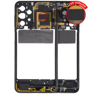 Mid-Frame Housing For Samsung Galaxy A23 5G (A236U / 2022) (US Version) (Black)
