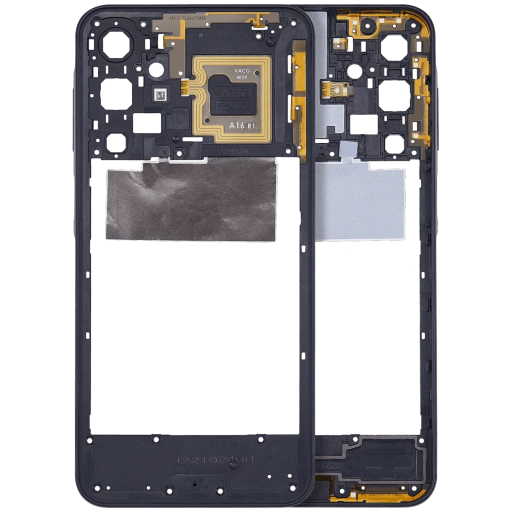 Mid-Frame Housing For Samsung Galaxy A16 5G (A166U / 2024) (US Version) (Blue Black)