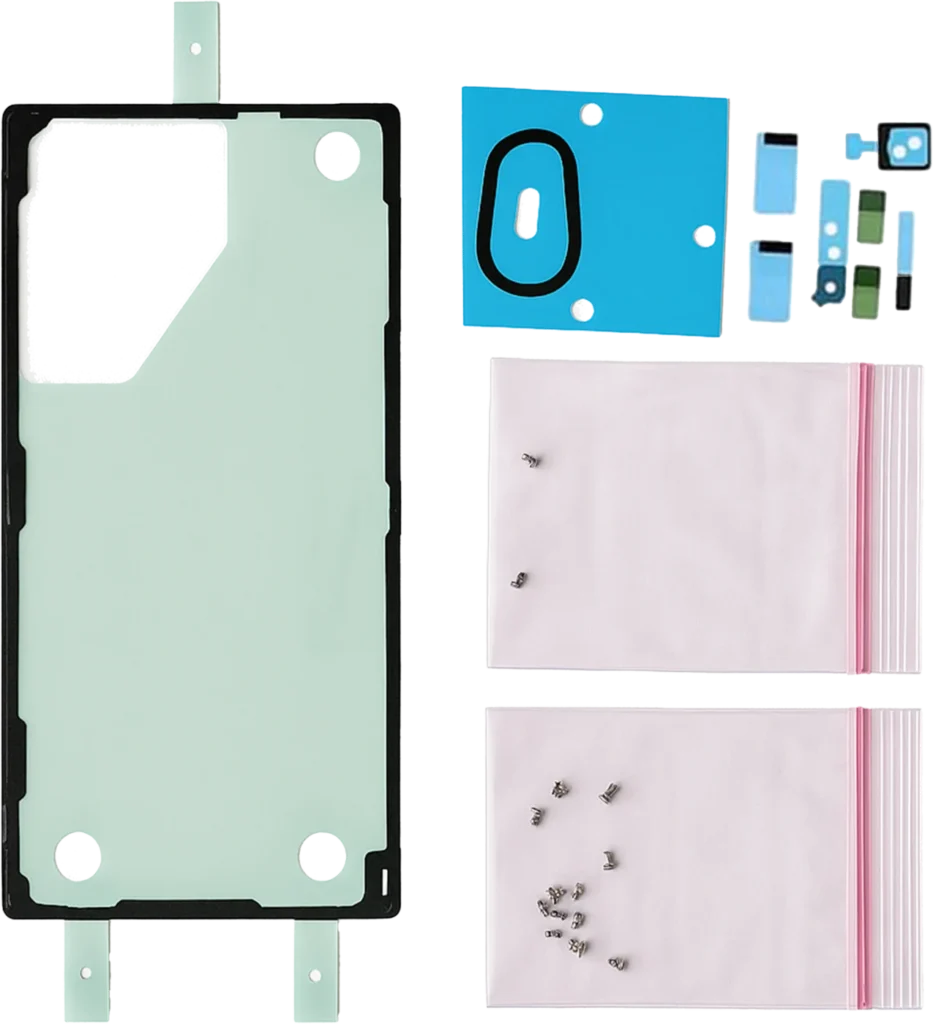Back Cover Adhesive Tape With Re-Work Kit For Samsung Galaxy S22 Ultra 5G (Service Pack)