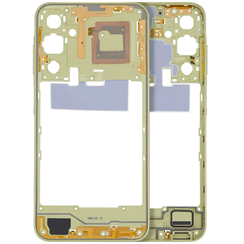 Mid-Frame Housing For Samsung Galaxy A25 5G (A256 / 2023) (Personality Yellow)