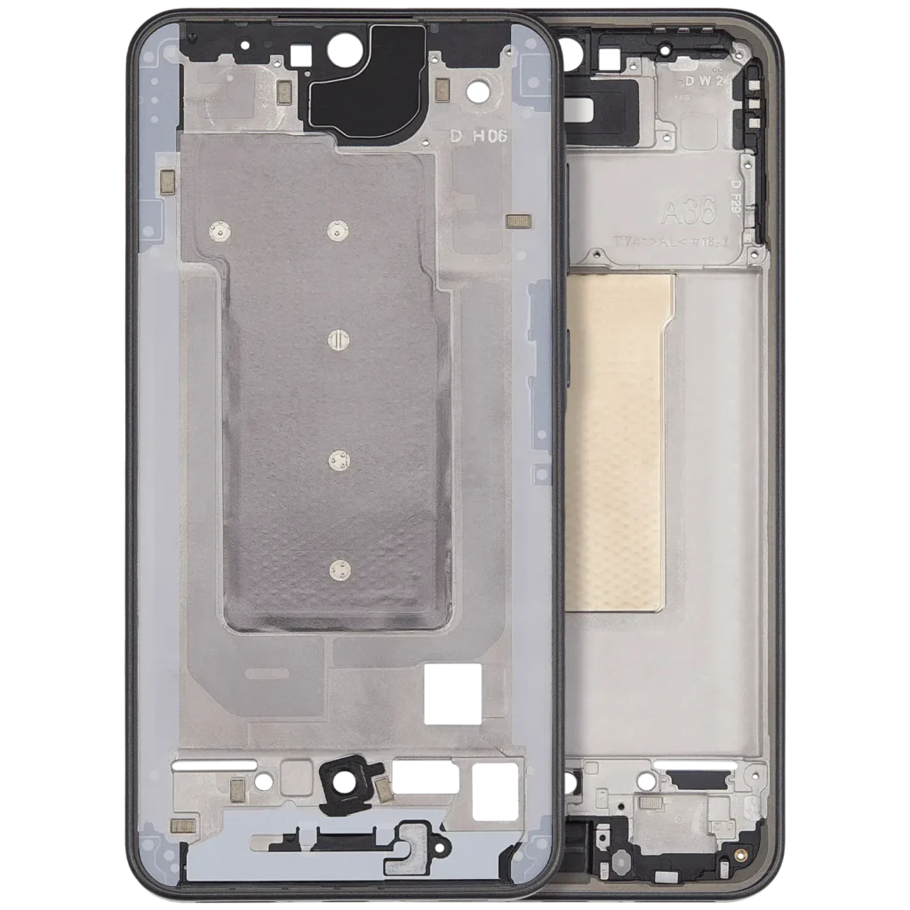 Mid-Frame Housing For Samsung Galaxy A36 5G (A366 / 2025) (Black)