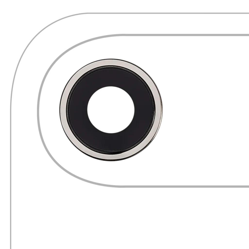 Back Camera Lens With Bracket & Bezel For iphone Air (Premium) (Light Gold)