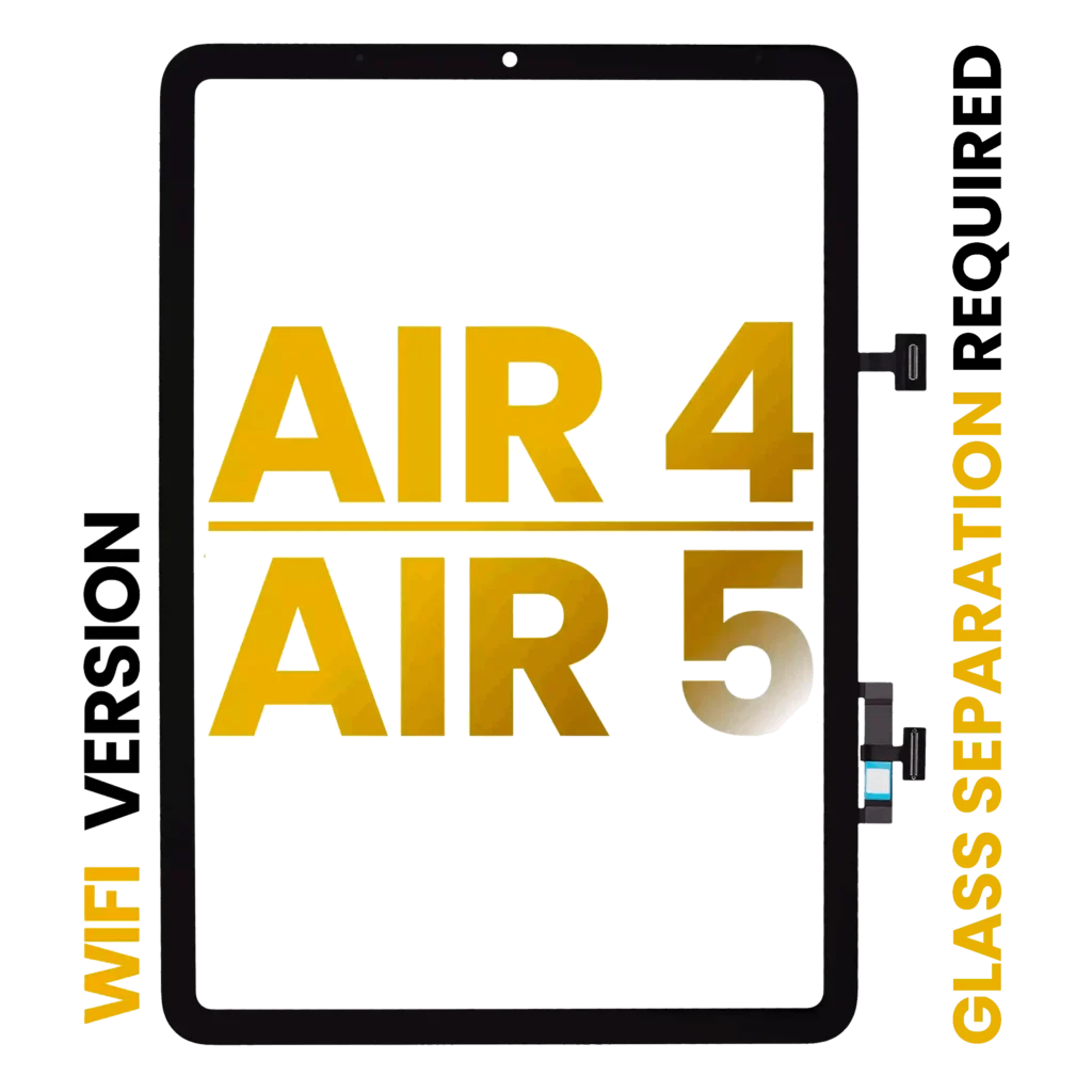 Digitizer For iPad Air 4 / Air 5 (OCA Pre-Installed & Glass Separation Required) (Premium) (All Colors) (WiFi Only)