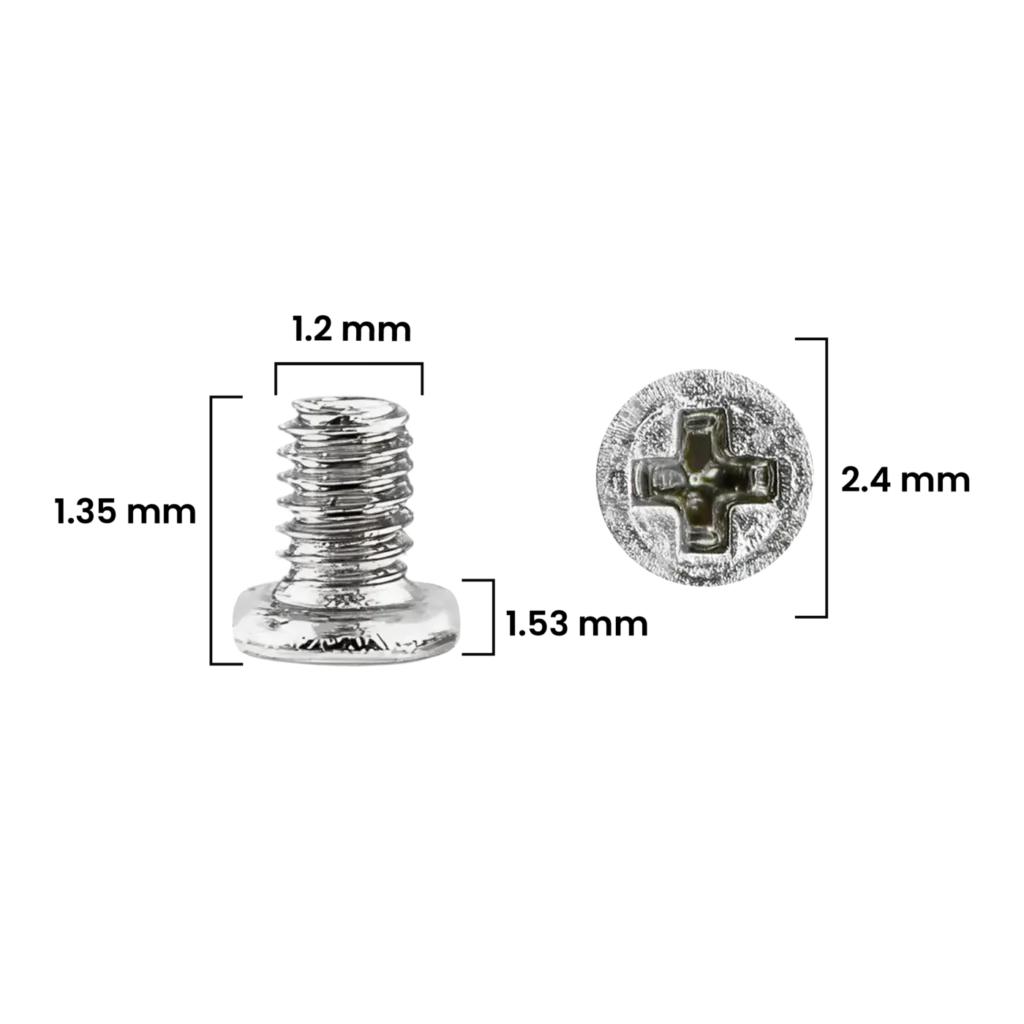 Superscrew (M1.2 x 1.35 x 2.4D x 1.53T) for iPhone 12 Pro / 12 Pro Max (Service Pack)