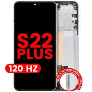 OLED Assembly With Frame For Samsung Galaxy S22 Plus 5G (US & International Version) (Aftermarket Plus) (120Hz) (White)