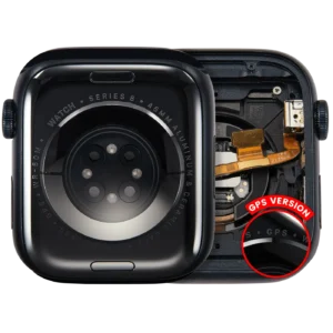Housing Assembly Compatible For Watch Series 8 (45MM) (Used OEM Pull: Grade A) (GPS Version) (Aluminum / Midnight)