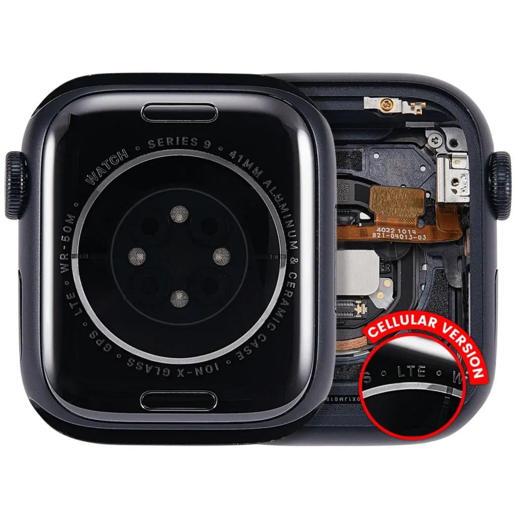 Housing Assembly Compatible For Watch Series 9 (41MM) (Used OEM Pull: Grade A (Cellular Version) (Aluminum / Midnight)