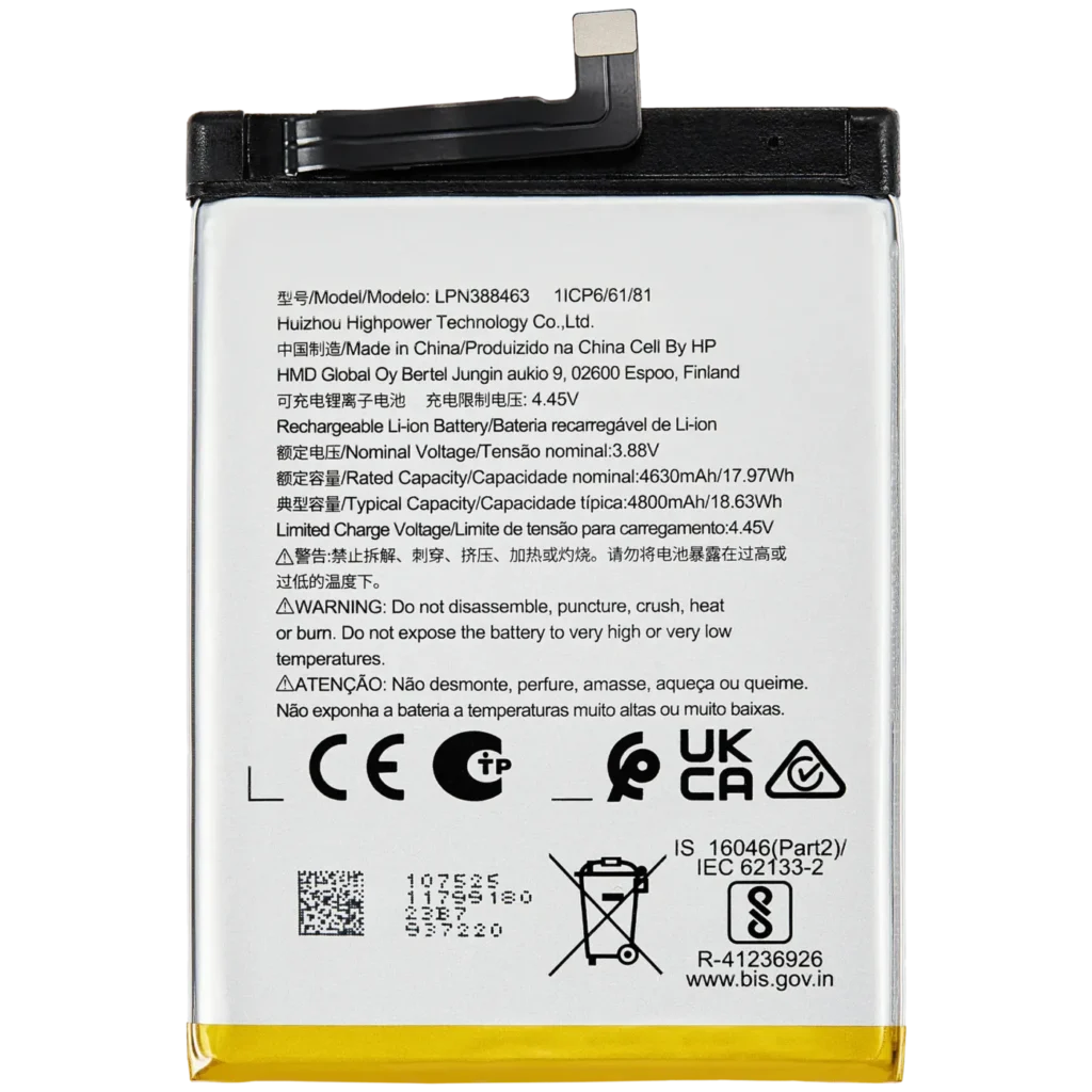 Replacement Battery For Nokia XR21 (LPN388463)