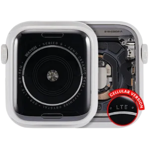 Housing Assembly Compatible For Watch Series 5 (40MM) (Used OEM Pull: Grade A) (Cellular Version) (Aluminum / Silver)