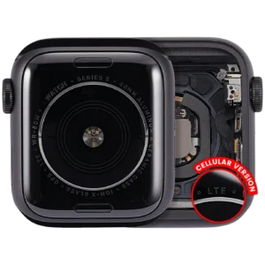 Housing Assembly Compatible For Watch Series 5 (40MM) (Used OEM Pull: Grade A) (Cellular Version) (Aluminum / Space Black)