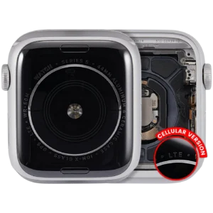 Housing Assembly Compatible For Watch Series 5 (44MM) (Used OEM Pull: Grade A) (Cellular Version) (Aluminum / Silver)