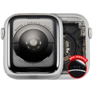 Housing Assembly Compatible For Watch Series 5 (44MM) (Used OEM Pull: Grade A) (GPS Version) (Aluminum / Silver)