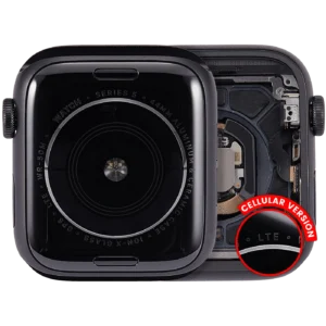 Housing Assembly Compatible For Watch Series 5 (44MM) (Used OEM Pull: Grade A) (Cellular Version) (Aluminum / Space Black)