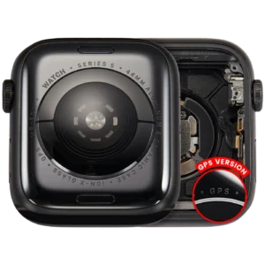 Housing Assembly Compatible For Watch Series 5 (44MM) (Used OEM Pull: Grade A) (GPS Version) (Aluminum / Space Black)