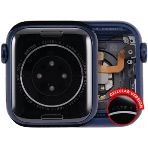 Housing Assembly Compatible For Watch Series 6 (40MM) (Used OEM Pull: Grade A) (Cellular Version) (Aluminum / Blue)
