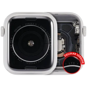 Housing Assembly Compatible For Watch Series 5 (44MM) (Used OEM Pull: Grade A) (Cellular Version) (Ceramic / White)