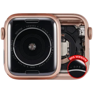 Housing Assembly Compatible For Watch Series 4 (40MM) (Used OEM Pull: Grade A) (GPS Version) (Aluminum / Gold)
