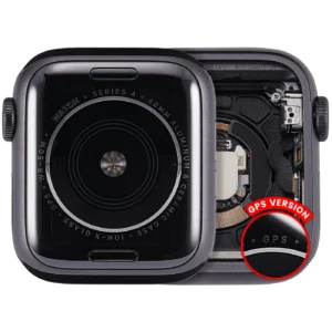 Housing Assembly Compatible For Watch Series 4 (40MM) (Used OEM Pull: Grade A) (GPS Version) (Aluminum / Space Black)