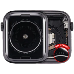 Housing Assembly Compatible For Watch Series 4 (44MM) (Used OEM Pull: Grade A) (GPS Version) (Aluminum / Space Black)