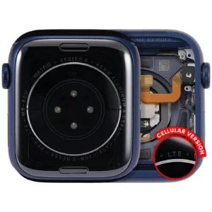 Housing Assembly Compatible For Watch Series 6 (44MM) (Used OEM Pull: Grade A) (Cellular Version) (Aluminum / Blue)