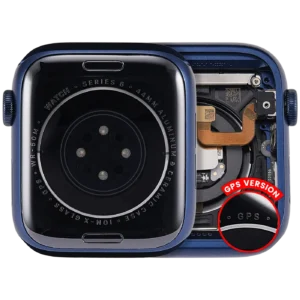 Housing Assembly Compatible For Watch Series 6 (44MM) (Used OEM Pull: Grade A) (GPS Version) (Aluminum / Blue)