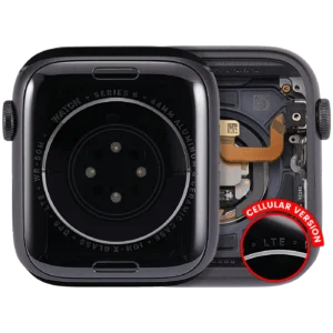 Housing Assembly Compatible For Watch Series 6 (44MM) (Used OEM Pull: Grade A) (Cellular Version) (Aluminum / Space Black)