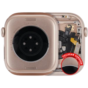 Housing Assembly Compatible For Watch Series 10 (46MM) (Used OEM Pull: Grade A) (Cellular Version) (Aluminum / Rose Gold)