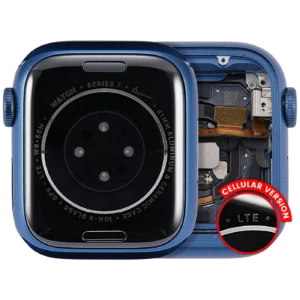 Housing Assembly Compatible For Watch Series 7 (41MM) (Used OEM Pull: Grade A) (Cellular Version) (Aluminum / Blue)