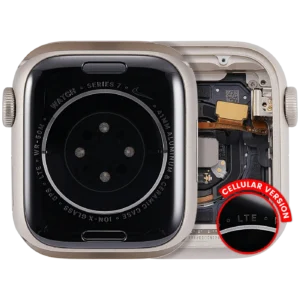 Housing Assembly Compatible For Watch Series 7 (41MM) (Used OEM Pull: Grade A) (Cellular Version) (Aluminum / Starlight)