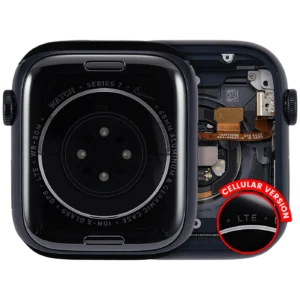 Housing Assembly Compatible For Watch Series 7 (45MM) (Used OEM Pull: Grade A) (Cellular Version) (Aluminum / Space Black)