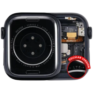 Housing Assembly Compatible For Watch Series 8 (41MM) (Used OEM Pull: Grade A) (Cellular Version) (Aluminum / Midnight)