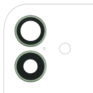 Back Camera Lens With Bracket & Bezel For iPhone 17 (Sage) (Premium)