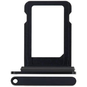 Single Sim Card Tray For iPhone 12 Mini (Black)