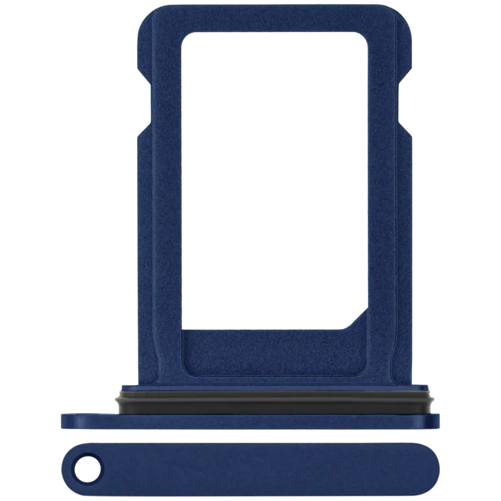 Single Sim Card Tray For iPhone 12 Mini (Blue)