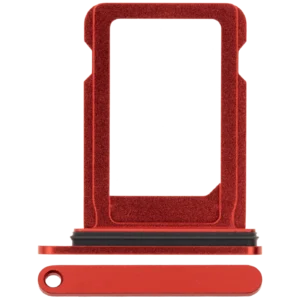 Single Sim Card Tray For iPhone 12 Mini / 13 Mini (Red)