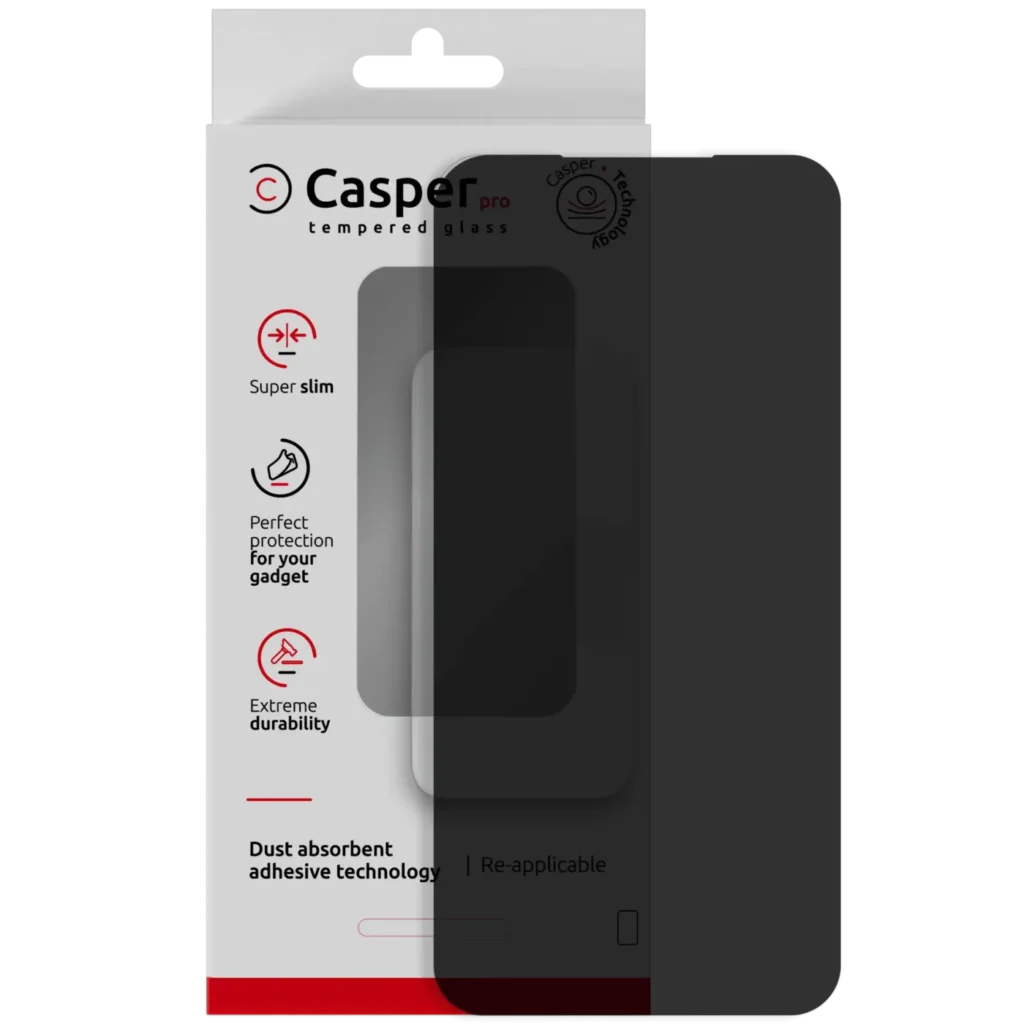 Casper Pro Tempered Glass For Samsung Galaxy S24 Plus 5G (Retail Pack) (Privacy)