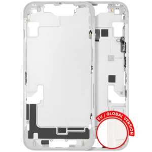 Mid-Frame Housing W/ Small Parts For iPhone 14 (EU / Global Version) (Used OEM Pull: Grade C) (Starlight)