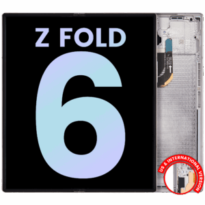 Inner OLED Assembly With Frame For Samsung Galaxy Z Fold 6 5G (US & International) (Service Pack) (Silver Shadow)