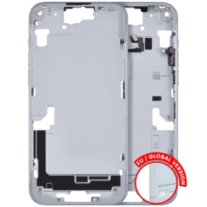Mid-Frame Housing W/ Small Parts For iPhone 15 Plus (EU / Global Version) (Used OEM Pull: Grade B) (Blue)