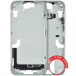 Mid-Frame Housing W/ Small Parts For iPhone 15 Plus (EU / Global Version) (Used OEM Pull: Grade A) (Green)