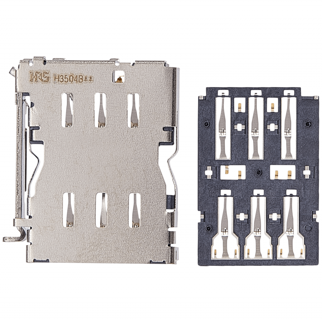 Sim Card Reader For Samsung Galaxy S24 Ultra 5G (S928) (Premium) (2 Piece Set)