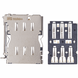 Sim Card Reader For Samsung Galaxy S24 Ultra 5G (S928) (Premium) (2 Piece Set)