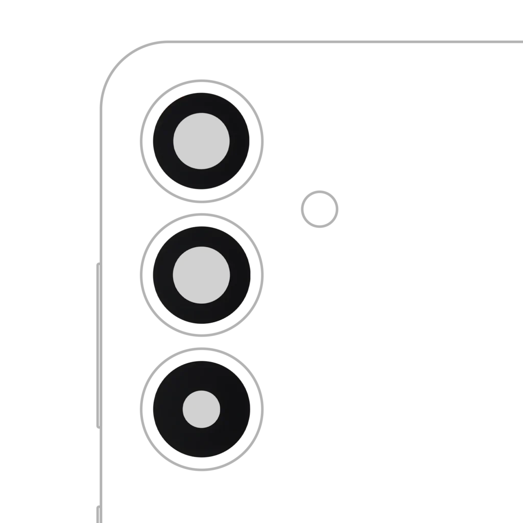 Back Camera Lens (Glass Only) With Adhesive For Samsung Galaxy S25 FE 5G (Premium)