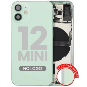 Back Housing W/ Small Parts For iPhone 12 Mini (EU / Global Version) (Aftermarket Plus) (Green)