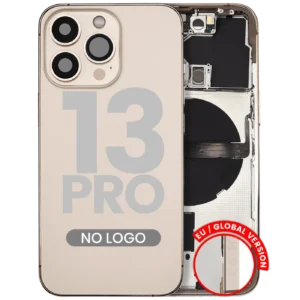 Back Housing W/ Small Parts For iPhone 13 Pro (EU / Global Version) (Aftermarket Plus) (Gold)