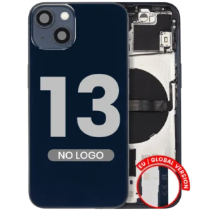 Back Housing W/ Small Parts For iPhone 13 (EU / Global Version) (Aftermarket Plus) (Midnight)