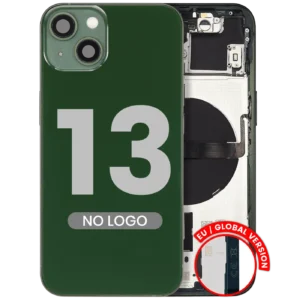 Back Housing W/ Small Parts For iPhone 13 (EU / Global Version) (Aftermarket Plus) (Green)