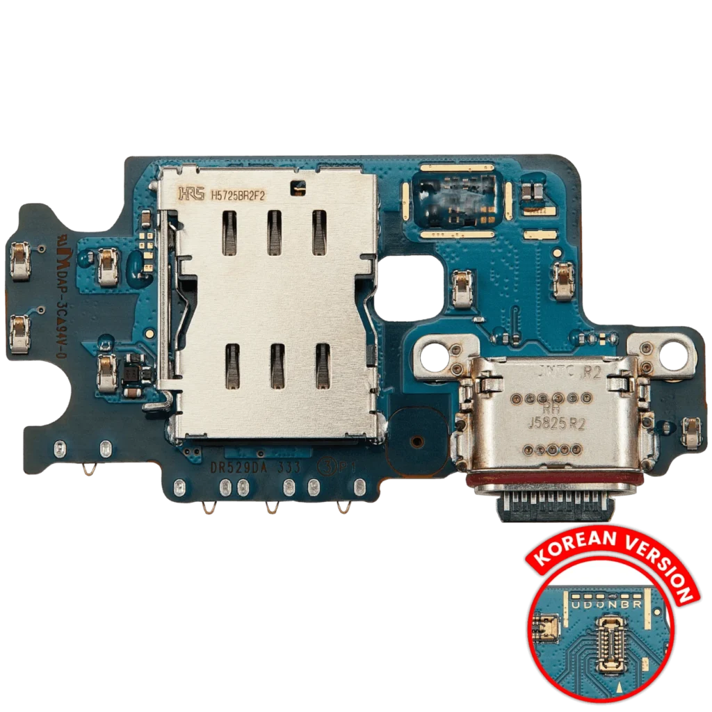 Charging Port Board With Sim Card Reader For Samsung Galaxy S25 5G (S931N) (Korean Version) (Premium)